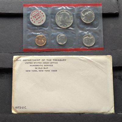 Sale Photo Thumbnail #203: 1972-D Only Unc. Mint Set in OGP
