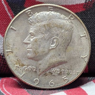 Sale Photo Thumbnail #85: 1965 Kennedy Half Dollar, 40% Silver