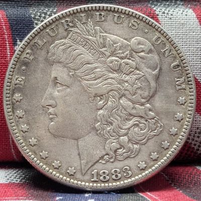 Sale Photo Thumbnail #63: 1883 Morgan Dollar - 90% Silver