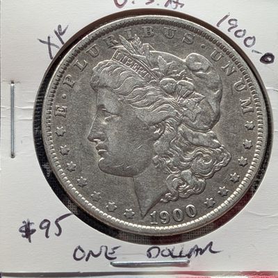 Sale Photo Thumbnail #118: 1900-O 90% Silver Morgan Dollar