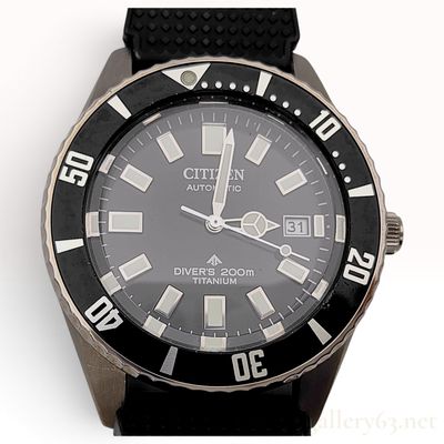 Sale Photo Thumbnail #171: Citizen Promaster Mechanical Diver 200m Super Titanium Watch Reference NB6021-17E