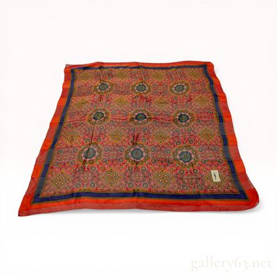 Sale Photo Thumbnail #336: Yves Saint Laurent Large Medallion Print Silk Scarf