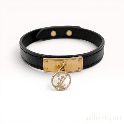 Sale Photo Thumbnail #521: Louis Vuitton Monogram Logomania Leather Bracelet