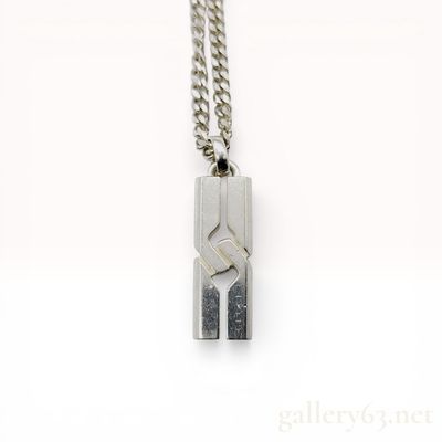 Sale Photo Thumbnail #146: Gucci Sterling Silver Knot Infinity Pendant Necklace