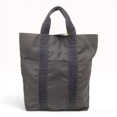 Sale Photo Thumbnail #193: Hermes Canvas Herline Cabas Tote Bag