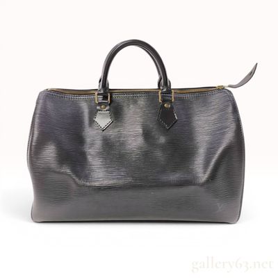 Sale Photo Thumbnail #607: Louis Vuitton Epi Leather Speedy Bag Black