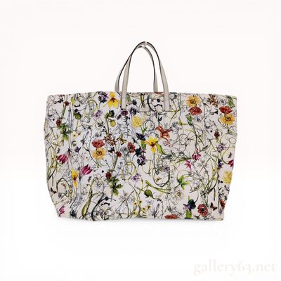 Sale Photo Thumbnail #576: Gucci Flora Canvas Large Tote Bag