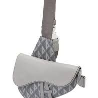 Sale Photo Thumbnail #622: DIOR MEN 2022 CD Diamond Saddle Bag
