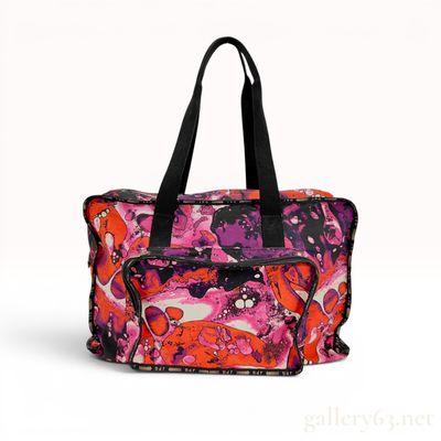 Sale Photo Thumbnail #397: Jean Paul Gaultier JPG Large Marbled Print Tote Bag