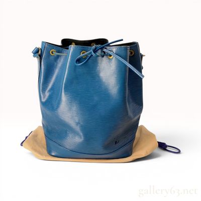 Sale Photo Thumbnail #599: Louis Vuitton Toledo Blue Epi Leather Noe GM Bucket Bag