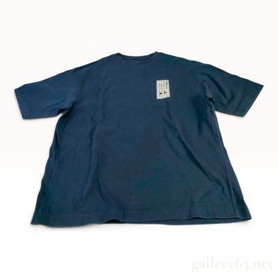 Sale Photo Thumbnail #571: Gucci Navy Blue Cotton Graphic Short-Sleeve T-Shirt