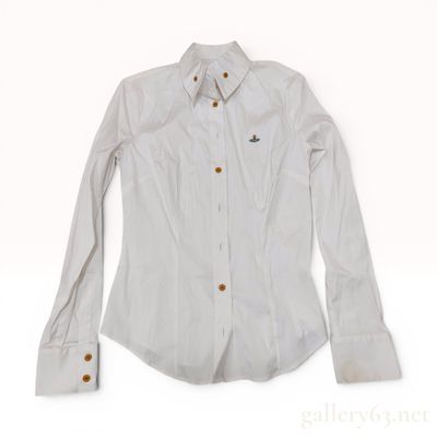 Sale Photo Thumbnail #39: Vivienne Westwood Red Label White Violin Shirt Size 42