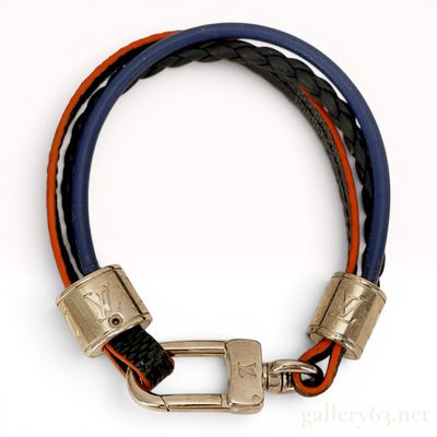 Sale Photo Thumbnail #352: Louis Vuitton Damier Graphite Treble Bracelet with Box