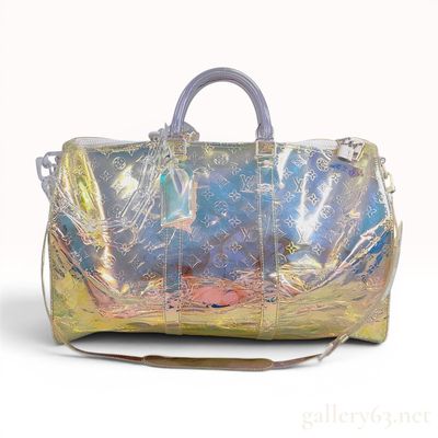 Sale Photo Thumbnail #255: Louis Vuitton Monogram Prism Keepall Bandouliere 50