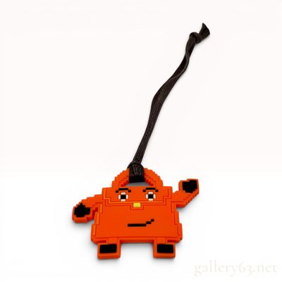 Sale Photo Thumbnail #41: Hermes Quelle Idole Rubber Pixelated Kelly Doll Bag Charm