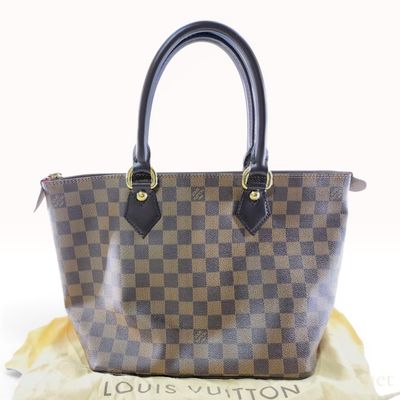 Sale Photo Thumbnail #123: Louis Vuitton Damier Ebene Saleya PM Tote Bag