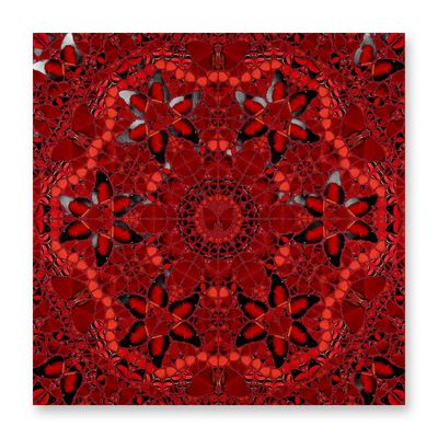 Sale Photo Thumbnail #6: Damien Hirst  (English 1965) Laminated Giclee print on aluminum composite, screen printed with