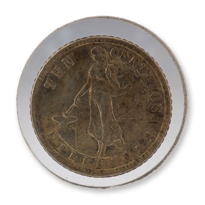 Sale Photo Thumbnail #328: 1919-S US/Philippines 10 Centavos Coin