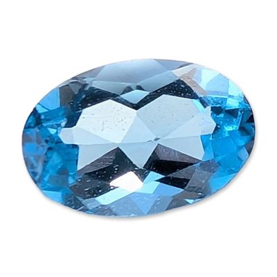 Sale Photo Thumbnail #404: Blue Topaz Oval Cut Gemstone