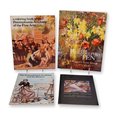 Sale Photo Thumbnail #315: A Group of 4 Pennsylvania Art History Books and Exhibition Catalogs. Various Publishers.