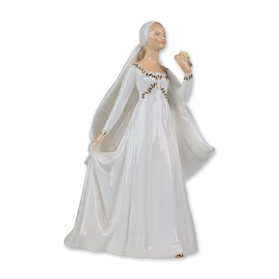 Sale Photo Thumbnail #119: Royal Doulton English Bone China Bride Figurine HN 2873