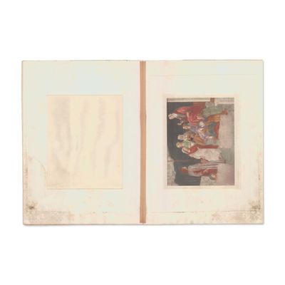 Sale Photo Thumbnail #293: Sandro Botticelli Chromolithograph Lorenzo Tornabuoni & Liberal Arts