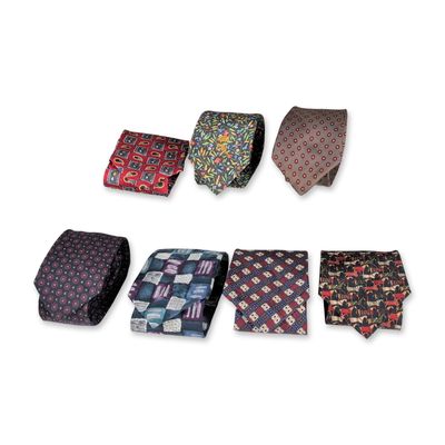 Sale Photo Thumbnail #436: 7pc Assortment of Men's Designer Ties