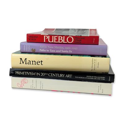 Sale Photo Thumbnail #236: 5pc Modern and Southwestern Art Reference Books