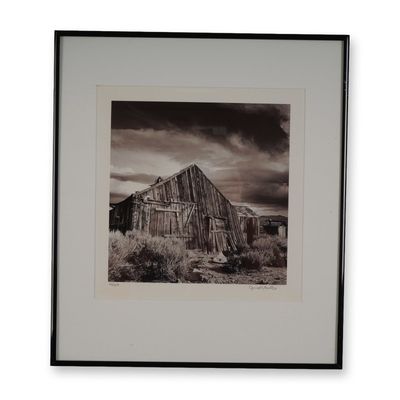 Sale Photo Thumbnail #27: James A Swallow, B&W Photograph, Waiting till the Next, Signed