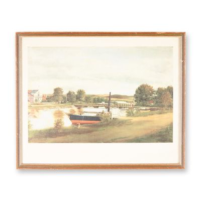 Sale Photo Thumbnail #155: The 100 Years Old Tourist Steamer, Hjejlen, Print