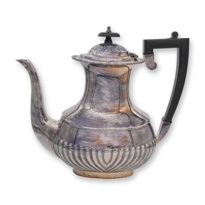 Sale Photo Thumbnail #142: William Adams and Sons Silver-Plated Coffee Pot