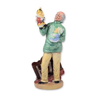 Sale Photo Thumbnail #117: Royal Doulton Porcelain Punch and Judy Man Figurine HN2765
