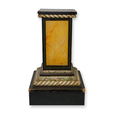 Sale Photo Thumbnail #312: Lacquered Wooden Pedestal Stand
