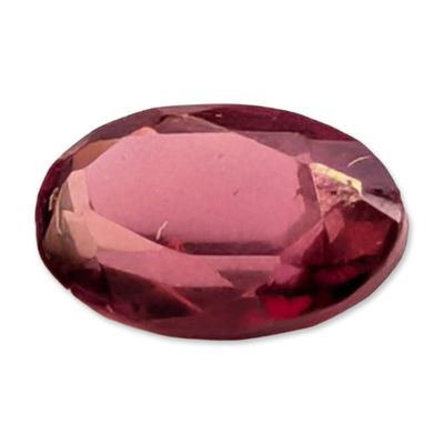 Sale Photo Thumbnail #366: Loose Oval Cut Purplish Red Gemstone