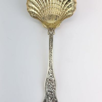 Sale Photo Thumbnail #23: Tiffany & Co Sterling Silver Olympian Berry Casserole Spoon