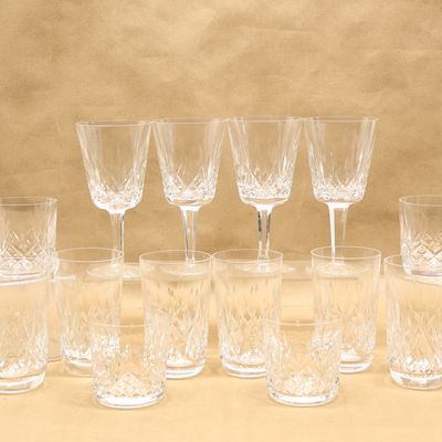 Sale Photo Thumbnail #167: Group of Waterford "Lismore" Pattern Barware