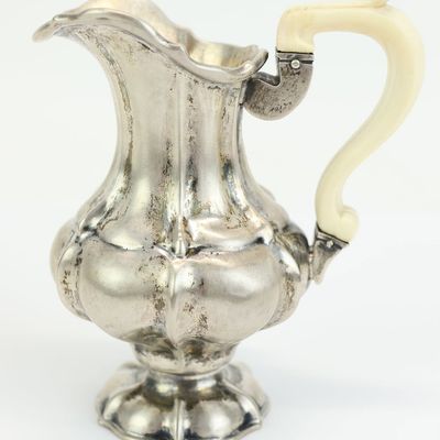 Sale Photo Thumbnail #64: Antique 1813 Vienna Austria Silver Cream Jug