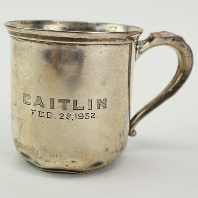 Sale Photo Thumbnail #14: Webster Sterling Silver Mug