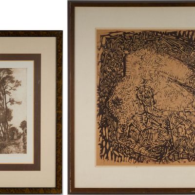 Sale Photo Thumbnail #328: Michael Kohler, Edge of the Forest, Etching