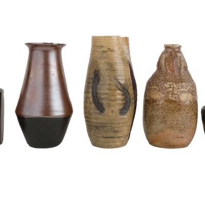 Sale Photo Thumbnail #114: Five Art Pottery Vases