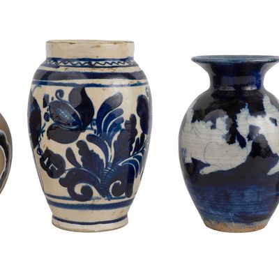 Sale Photo Thumbnail #113: Four Art Pottery Vases