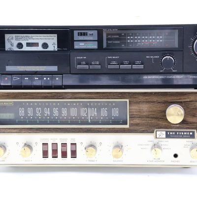 Sale Photo Thumbnail #408: Vintage The Fisher Stereo Receiver Model 500T
