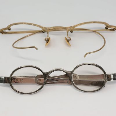Sale Photo Thumbnail #218: Antique Reading Spectacles Eye Glasses