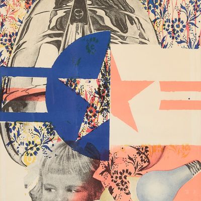 Sale Photo Thumbnail #67: James Rosenquist "F-111" Color Lithograph 1965
