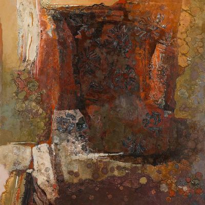 Sale Photo Thumbnail #114: Kathleen Gemberling Adkison "Times Mould" Painting