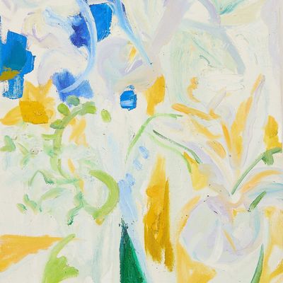 Sale Photo Thumbnail #94: Mary Abbott "April Seringetti" Abstract Painting