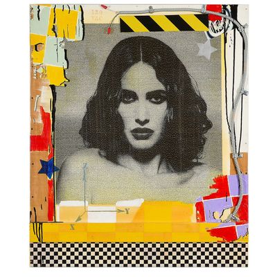 Sale Photo Thumbnail #75: David Deak Mixed Media Pop Art 1996