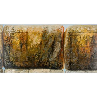 Sale Photo Thumbnail #113: Kathleen Gemberling Adkison "Grecian" Oil Painting