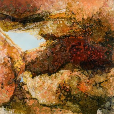 Sale Photo Thumbnail #115: Kathleen Gemberling Adkison "Portal" Oil Painting