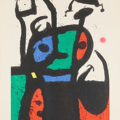 Sale Photo Thumbnail #43: Joan Miro "Le Matador" Etching & Aquatint 1969